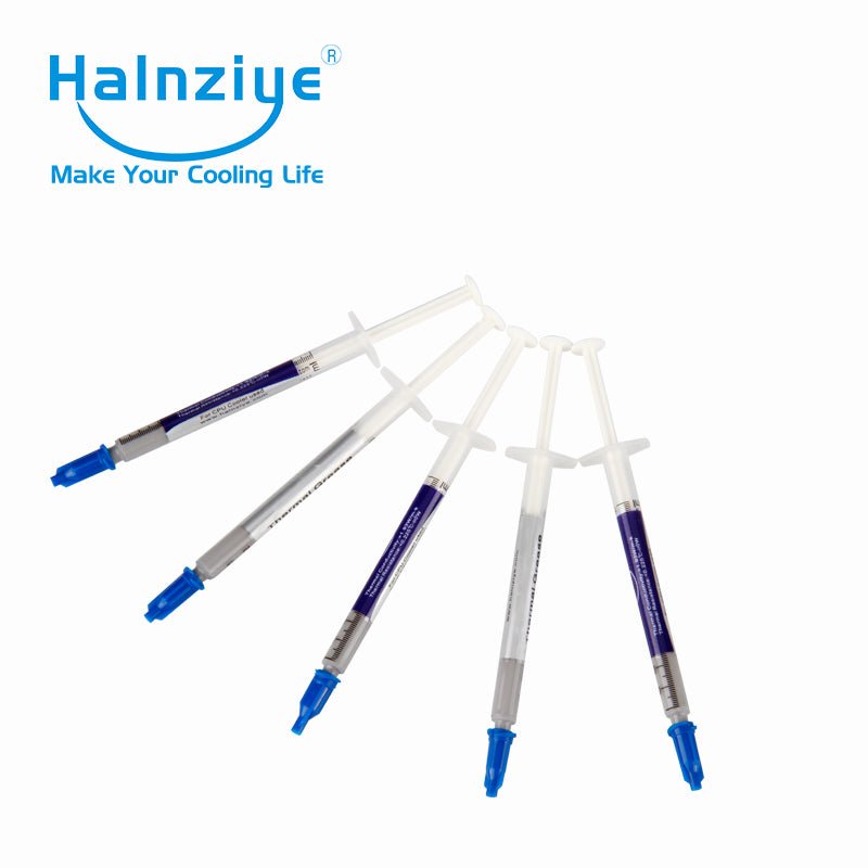 Halnziye HY510 Silver Grey Thermal Heatsink Processor CPU Paste Grease Tubes - THE TECH STATION UK